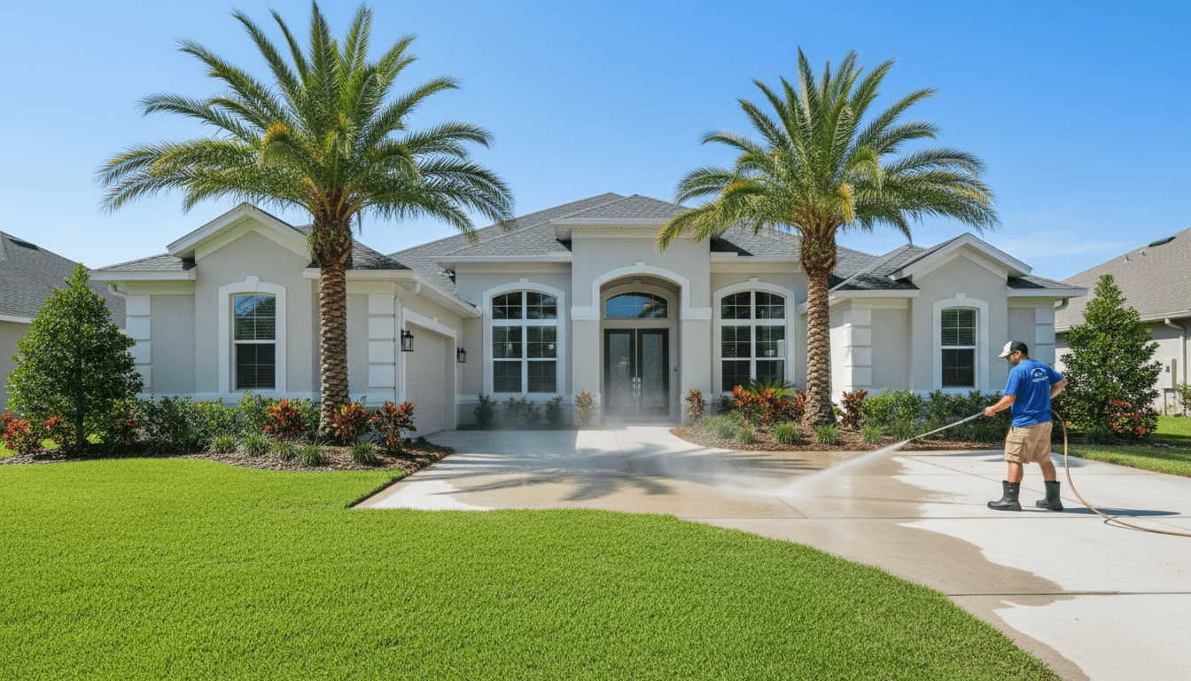 How Often Should You Pressure Wash Your Home in Florida?